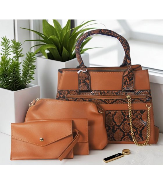 H1564 - Stylish 4pc Fashion Handbag Set